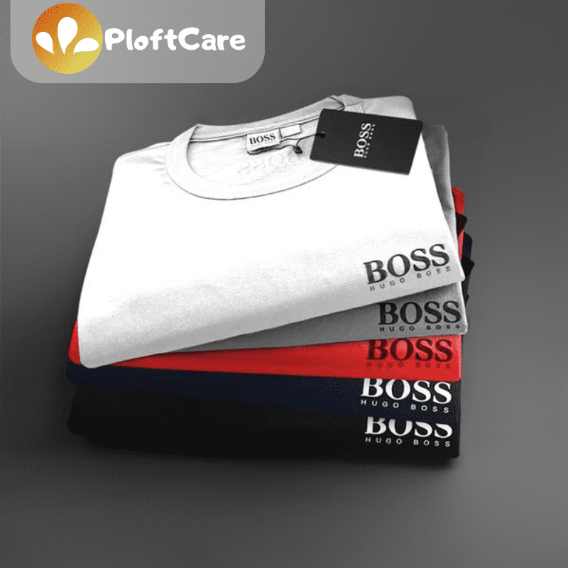 Kit 5 Camisetas H. Boss - Pague 3 e Leve 5 - ÚLTIMAS UNIDADES